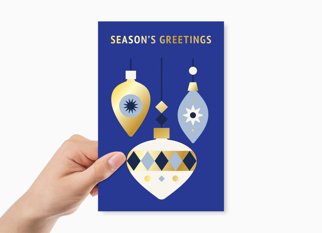Blue Baubles
