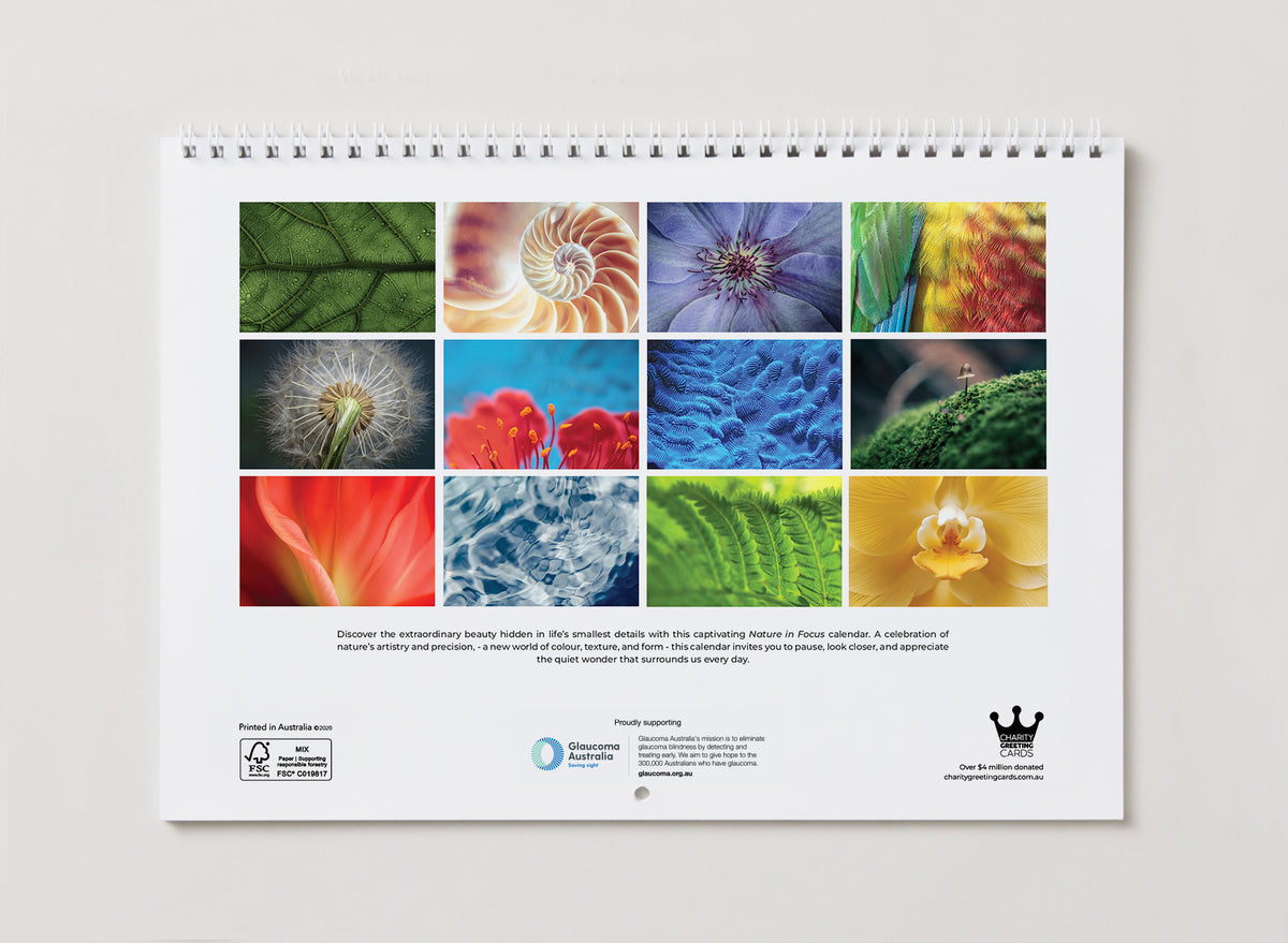 A4 Calendar - Nature in Focus
