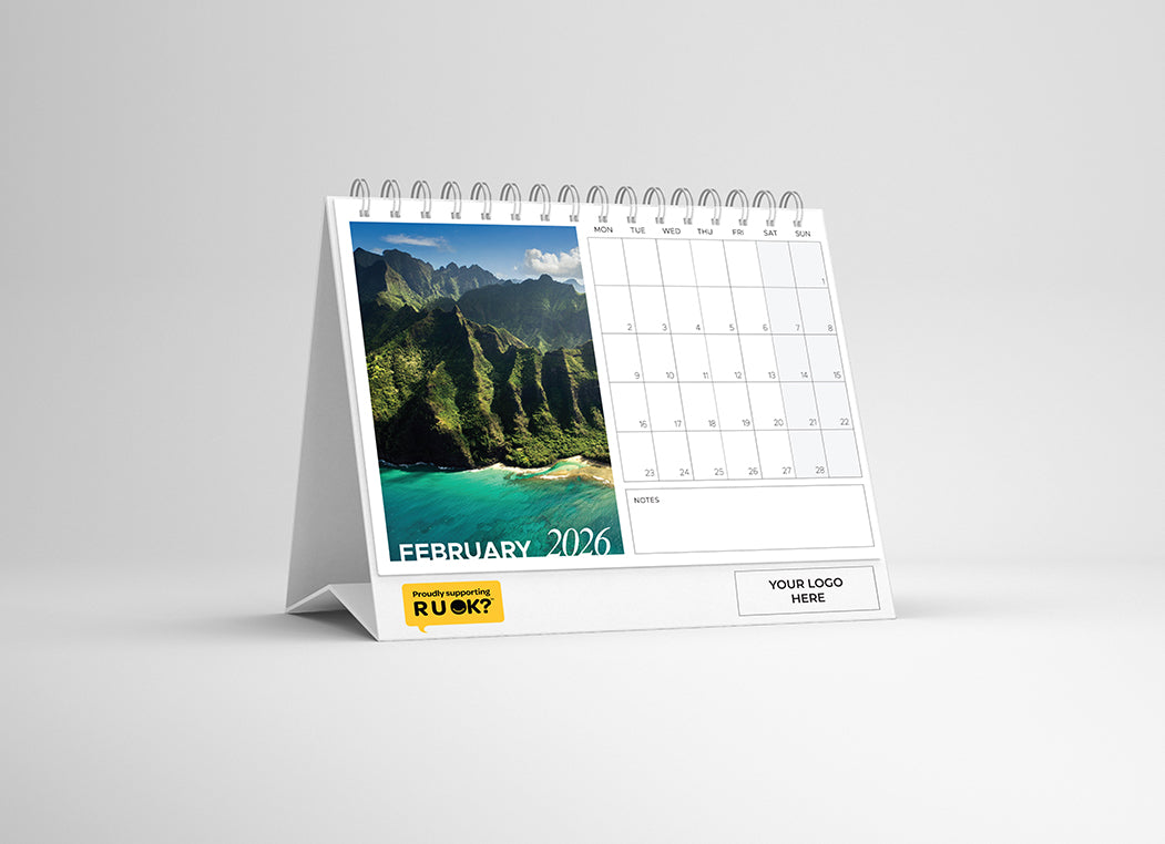 A5 Calendar - Earthscapes