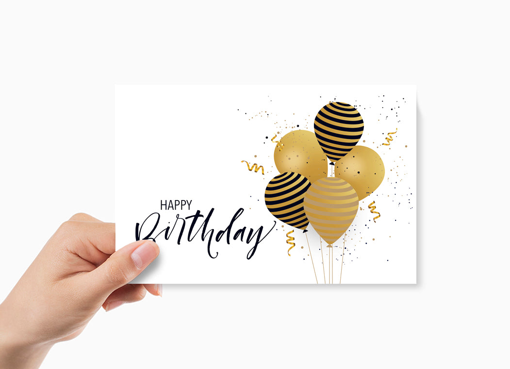 Golden Balloons