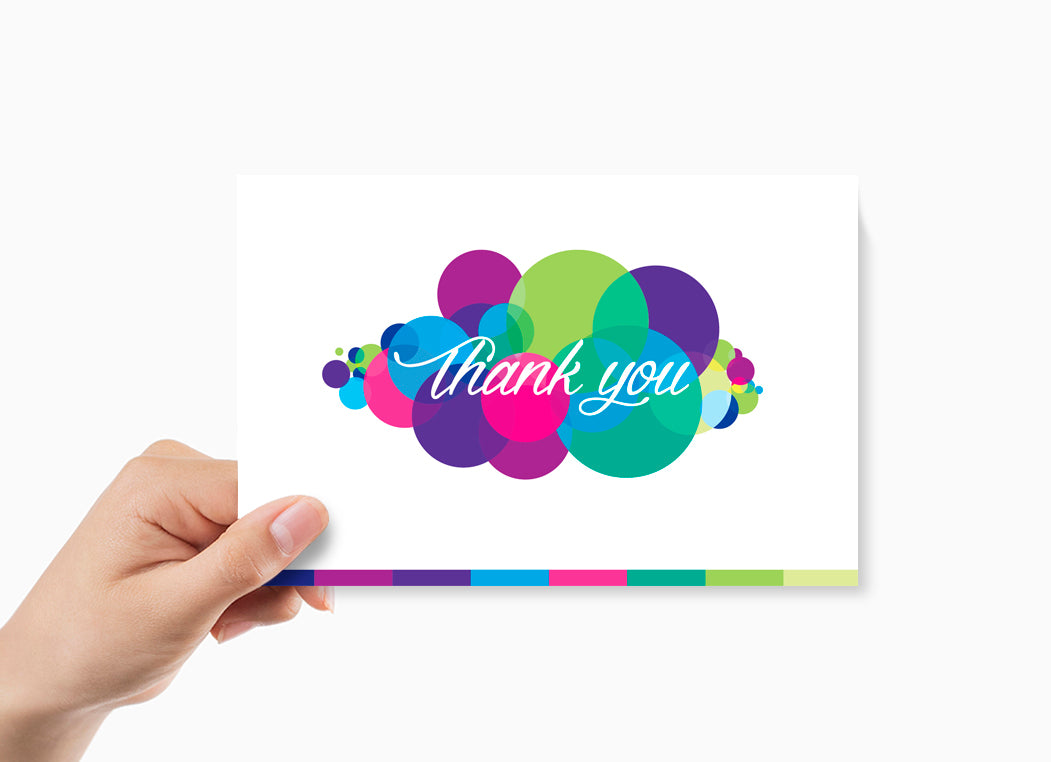 Colourful Thank you